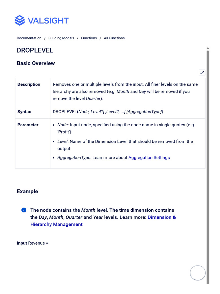 Drop Level | PDF