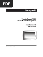 Download Honeywell Tuxedo Touch Wifi Install Guide by Alarm Grid Home Security and Alarm Monitoring SN100717199 doc pdf