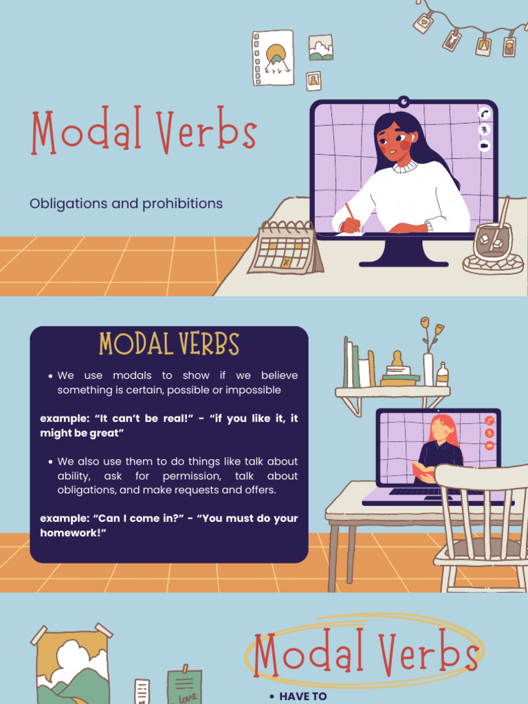 Modal Verbs - Should Must | PDF
