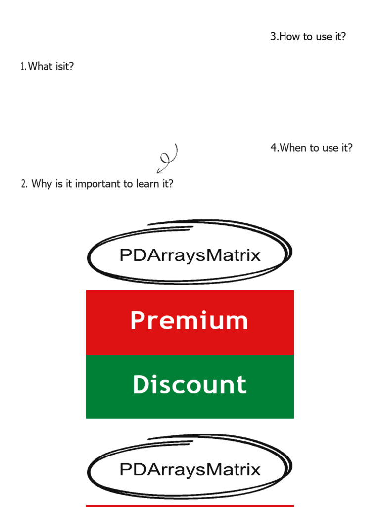 ICT PD Arrays Matrix | PDF