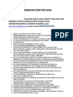 Download Skripsi Pendidikan Dokter Gigi by nurfadi26 SN100718830 doc pdf