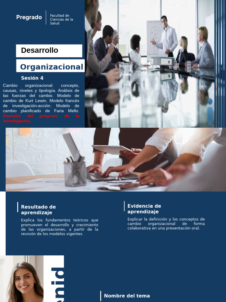 Cambio Organizacional | PDF | Comportamiento | Aprendizaje