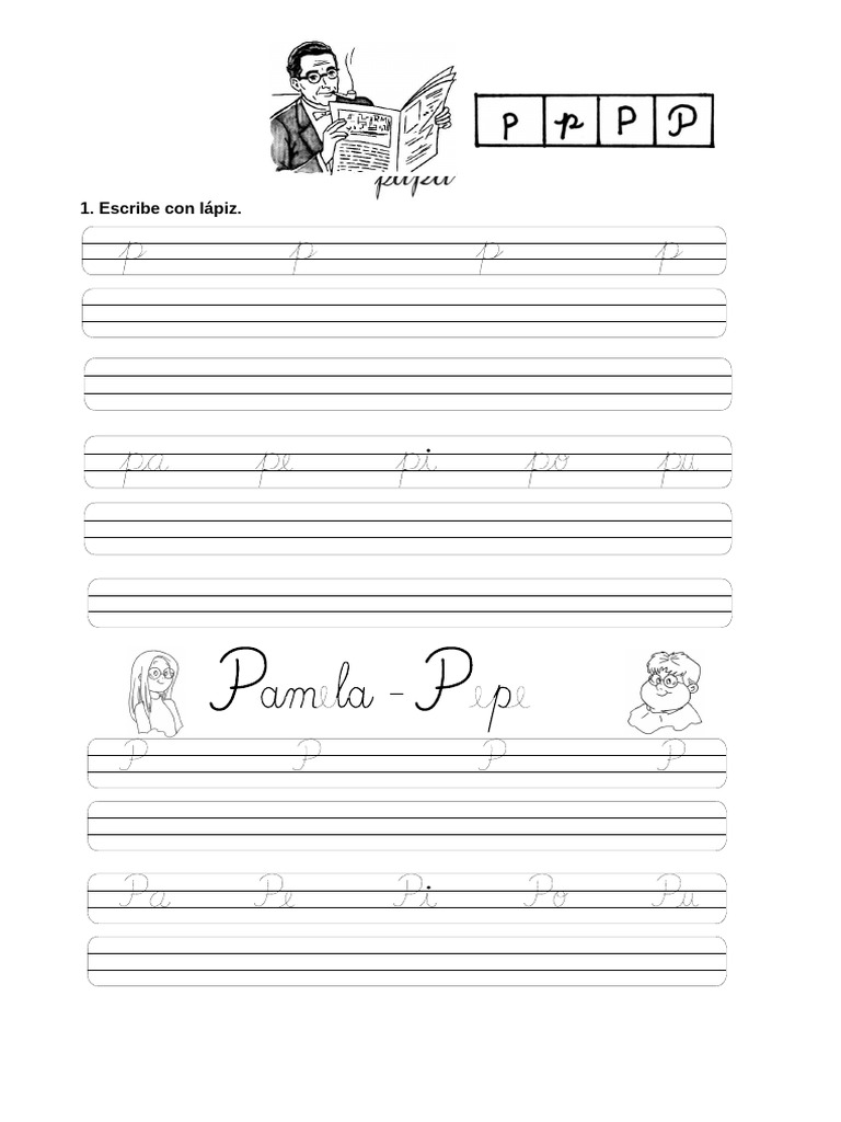 letra Pp (1) | PDF