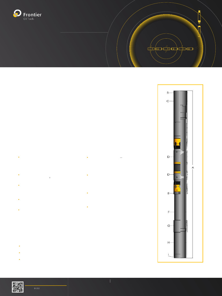 Frontier Permanent Casing Packer 5.5 X 7 | PDF | Casing (Borehole ...