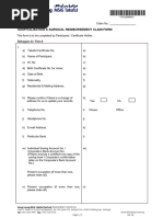 NIS Contribution Statement Request Form | PDF