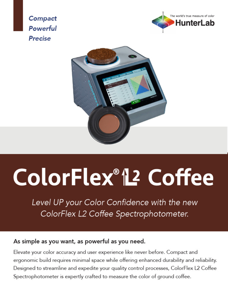 ColorFlex L2 Coffee Brochure | PDF | Color | Computing