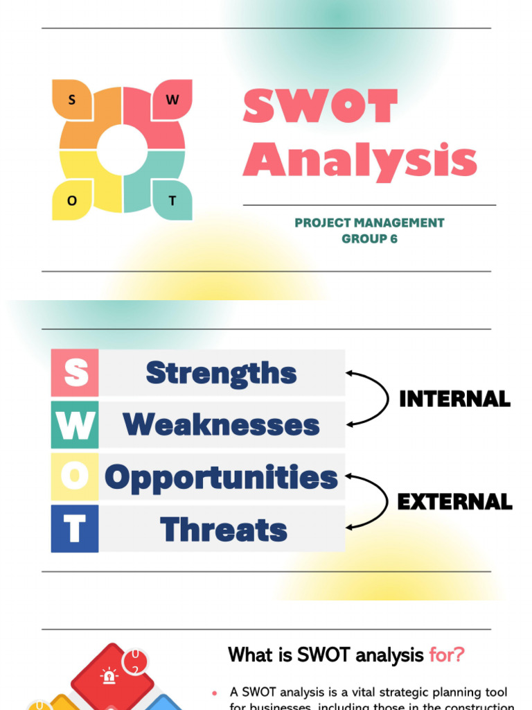 Ce 416 - Group 6 Swot Analysis | PDF