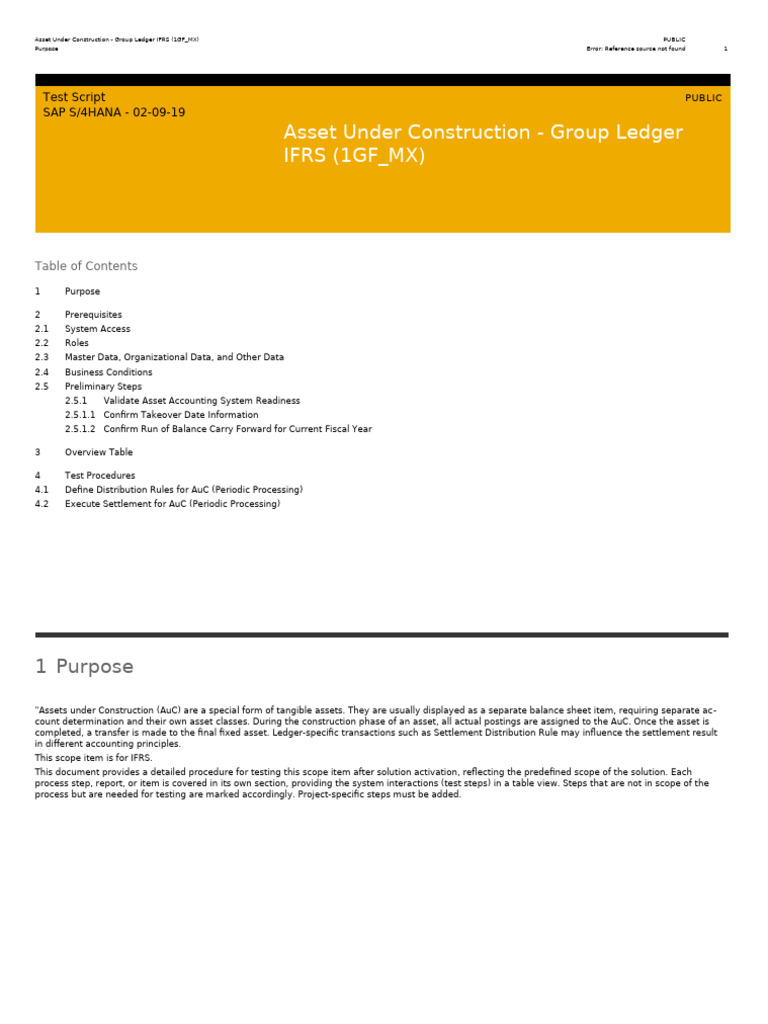 1gf S4hana1909 BPD en MX | PDF | Balance Sheet | International ...