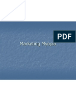 Marketing Myopia Nisrin