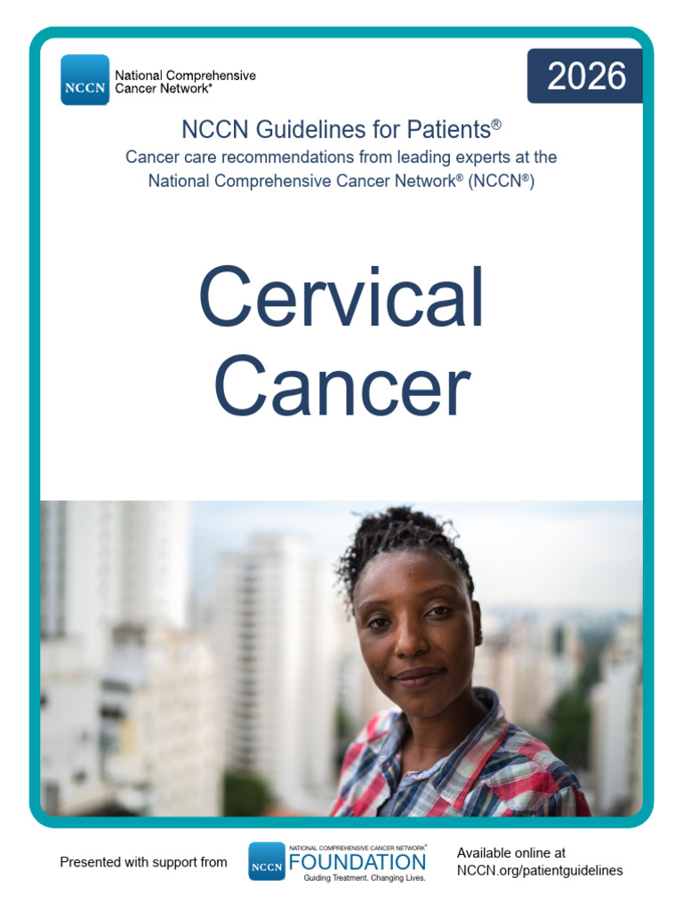 Cervical Patient Guideline | PDF | Cervical Cancer | Radiation Therapy