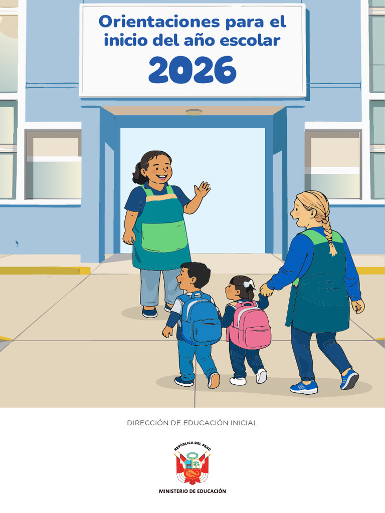 Orientaciones para El Inicio Del Año Escolar 2026 Ccesa007 | PDF ...