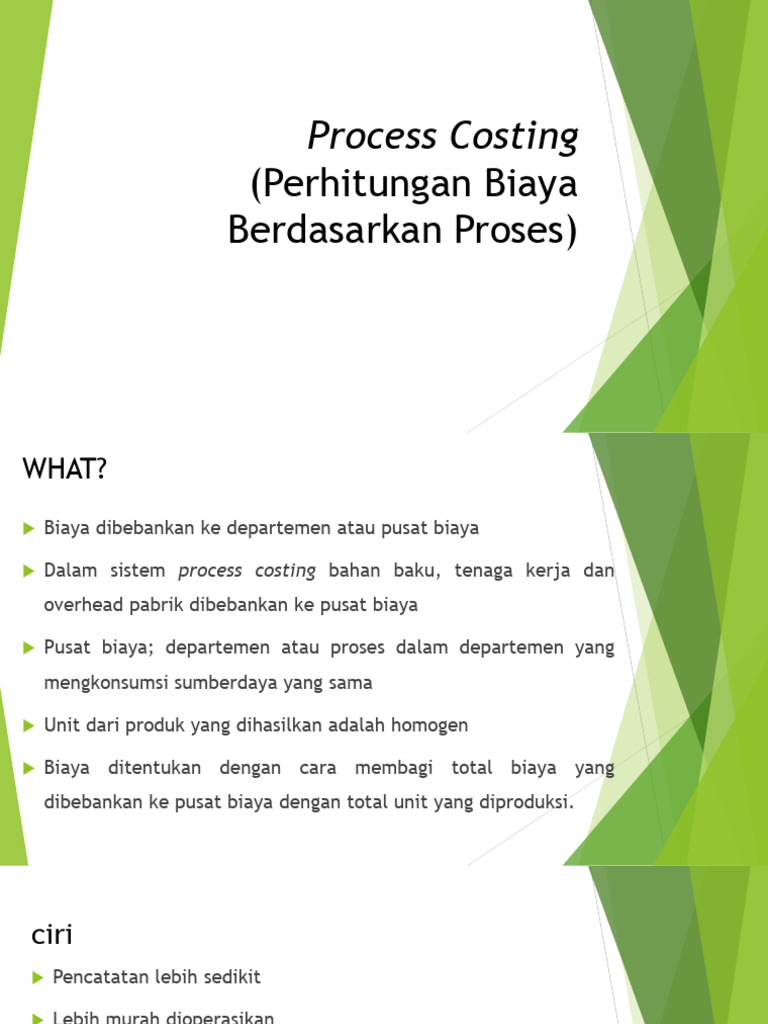 Process Costing 1 | PDF