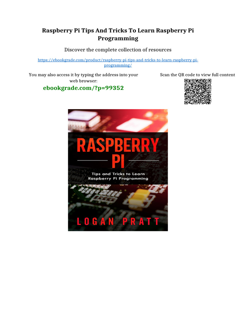 Raspberry Pi Tips and Tricks To Learn Raspberry Pi Programming ...