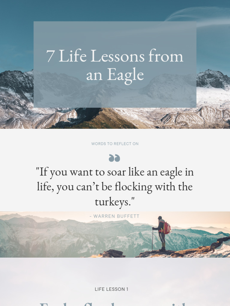 7 Life Lessons From An Eagle | PDF