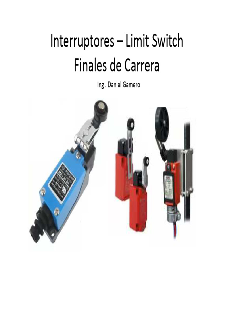 Limit Switch 2020 | PDF