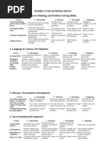 GELDS for Infants: 0-12 Months Standards | PDF | Nonverbal ...