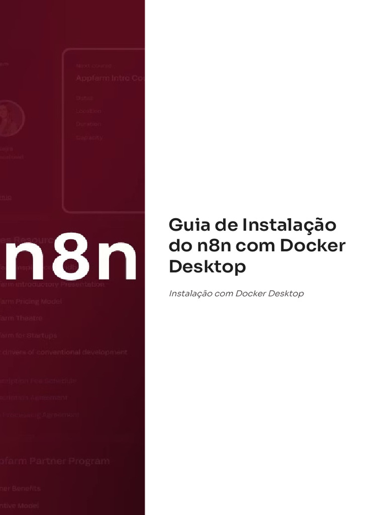10-16 - Guia de Instalação Do n8n Com Docker | PDF | Linux | Computação ...