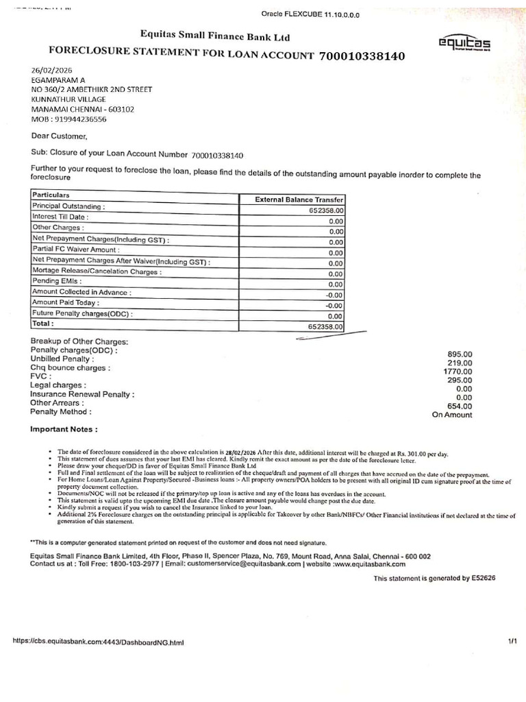 FC Letter | PDF