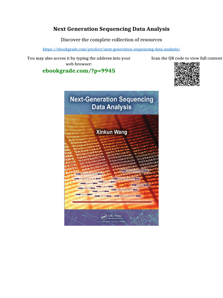 Next Generation Sequencing Data Analysis Ready To Read | PDF | Martin ...