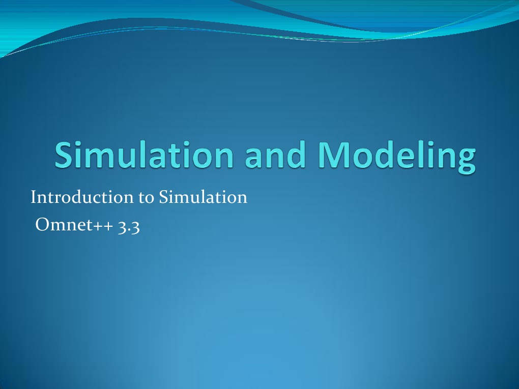 Introduction to OMNeT++ Simulation | PDF | Command Line Interface ...