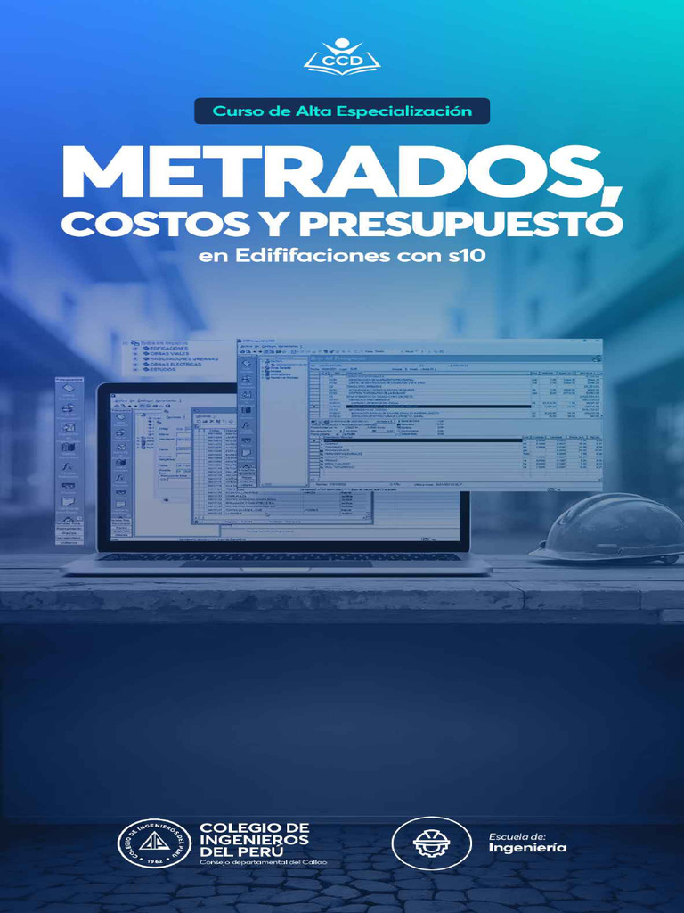 Metrados, Costos y Presupuesto en Edificaciones Con s10 - Brochure ...