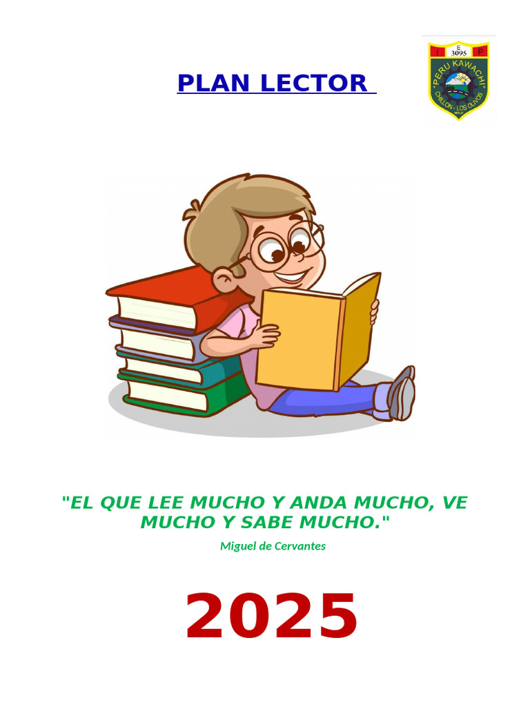 Plan Lector - 2025 Final | PDF | Cognición