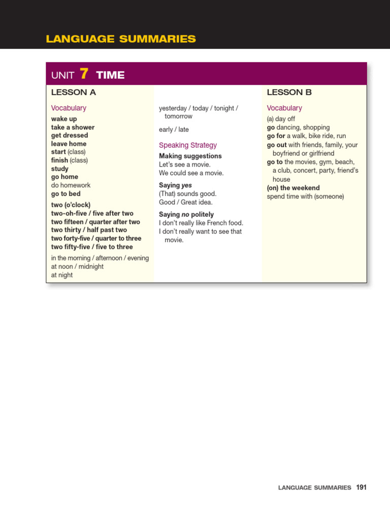 Basic 03 Icpna Summary | PDF | Question | Adverb