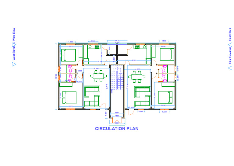 Circulation Plan and Dimension - 024657 | PDF