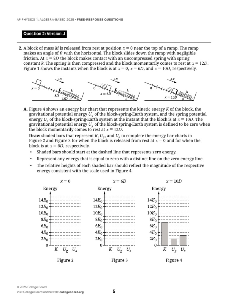 AP1releasedFRQ (SHM 2025) | PDF | Potential Energy | Physical Quantities