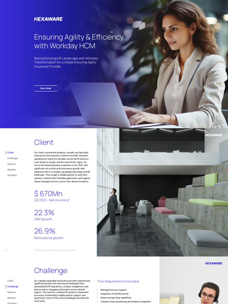 Revolutionizing HR Landscape With Workday For A Global Reinsurance ...