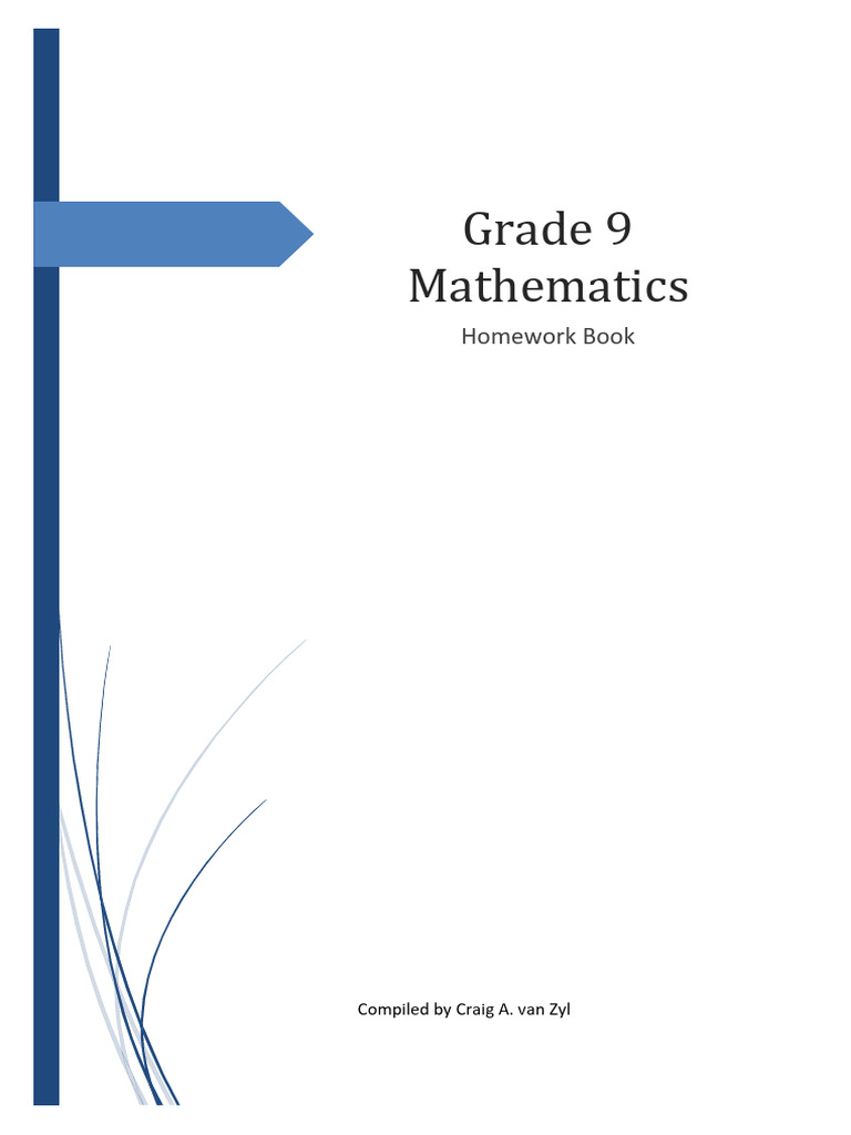 09 - Mathematics - Homework Book | PDF | Interest | Ratio