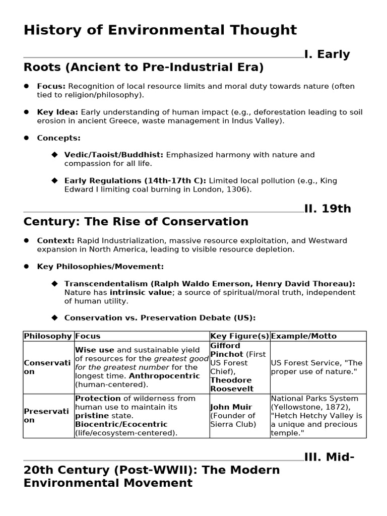 Env-Sci (Global Environmental Movement) Short Notes | PDF | Kyoto ...