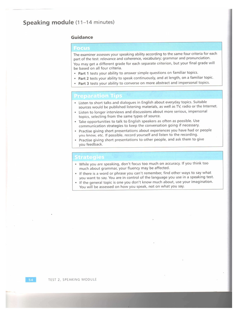 IELTS Speaking Week 30 - Practice | PDF