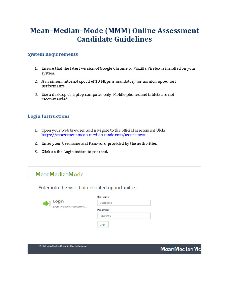 Guidelines MMM Server | PDF