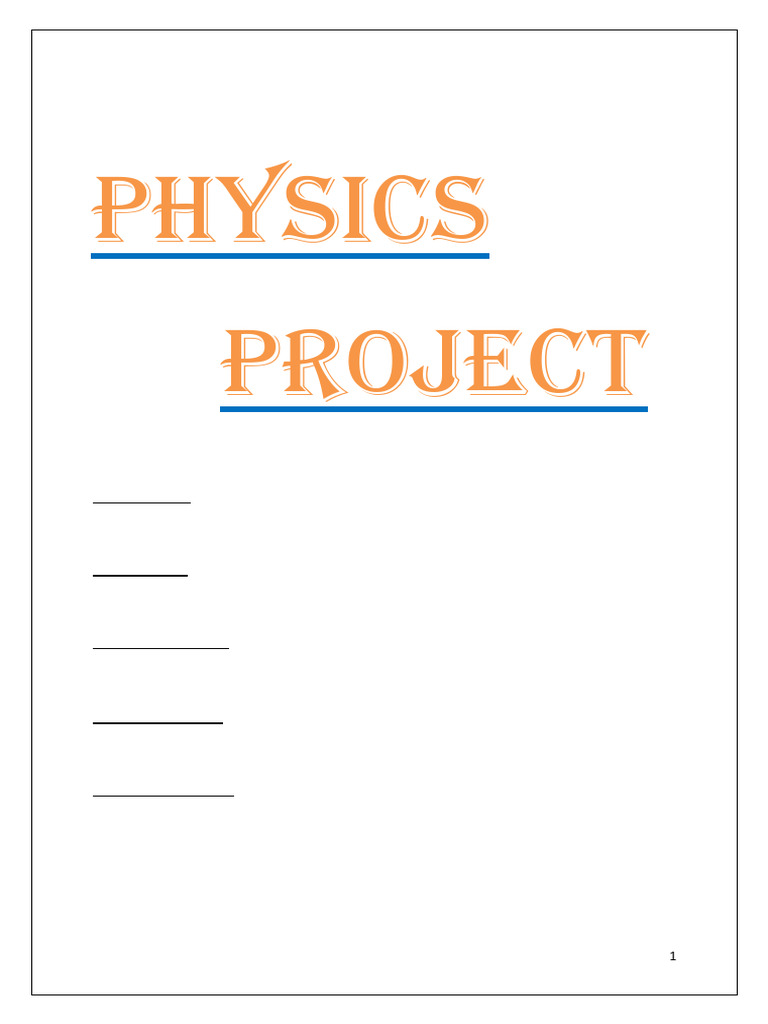 Physics Full Wave Rectifier Project | PDF | Rectifier | Direct Current