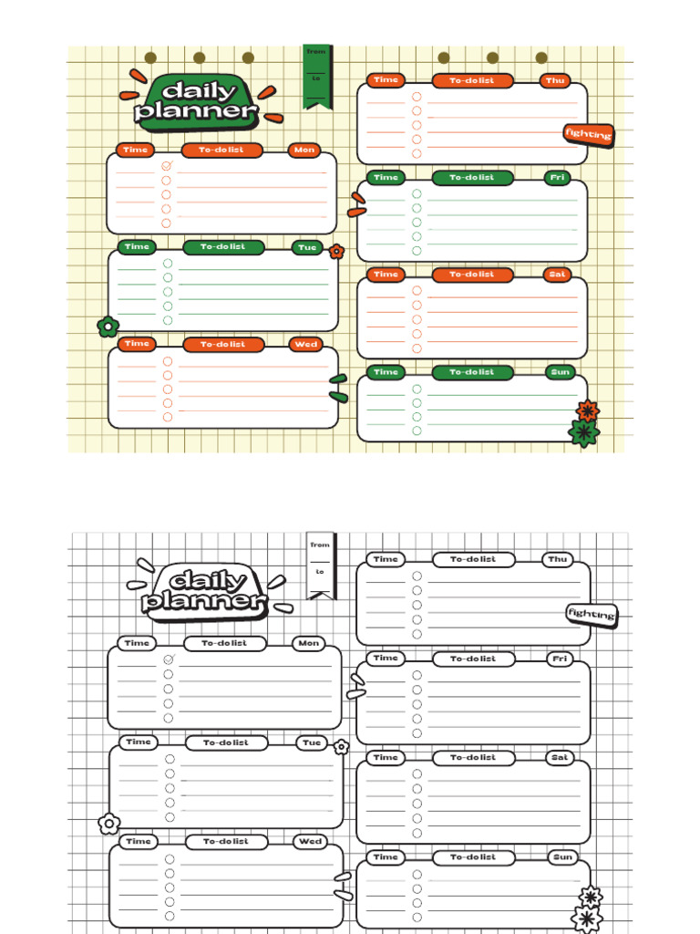 Planner Demo 3 | PDF