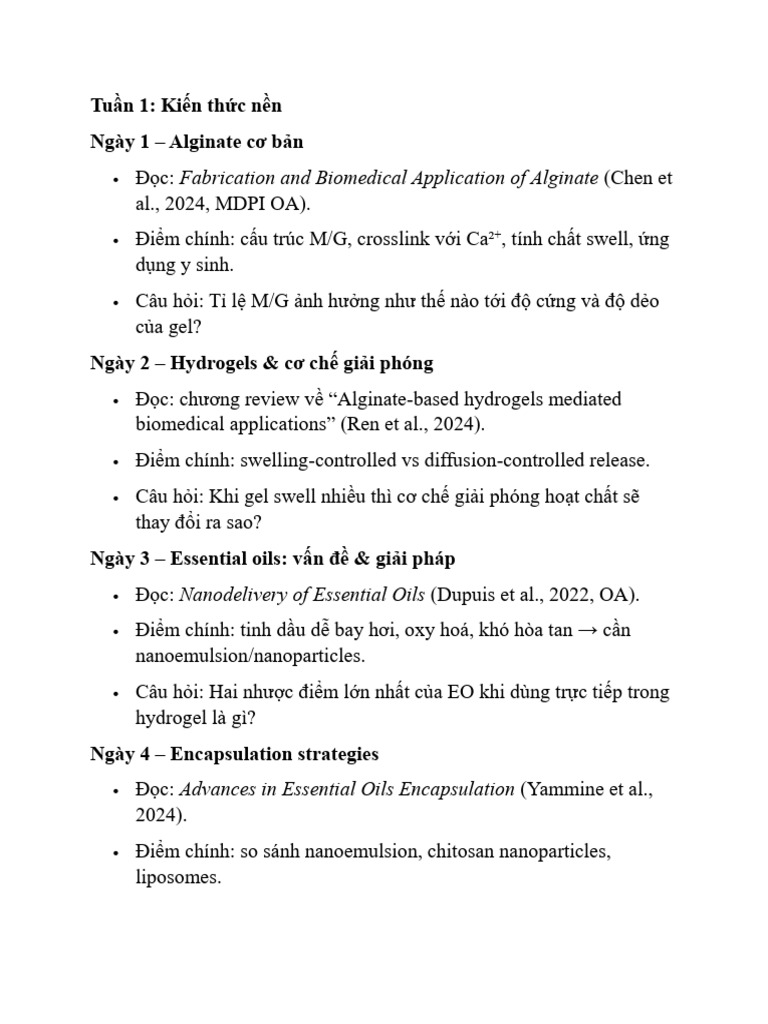 Checklist | PDF