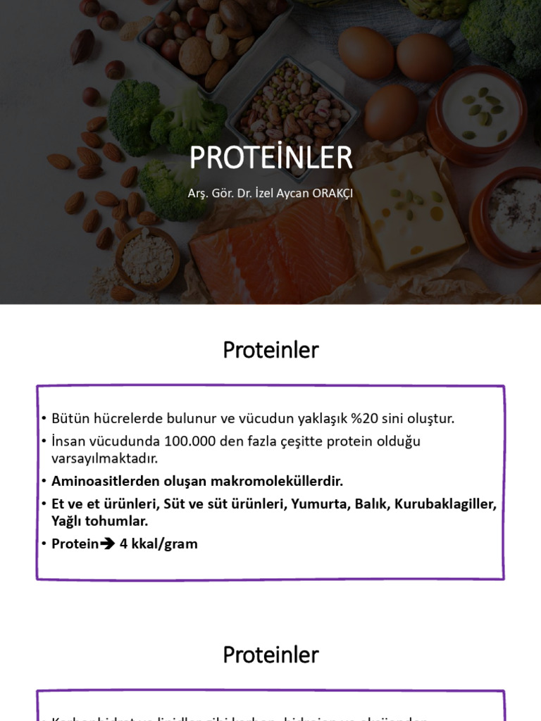 Hafta Proteinler | PDF