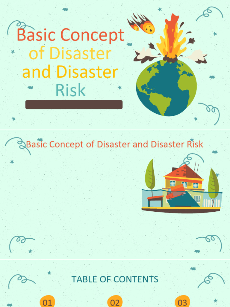 Basic Comcept of Disaster and Disaster Risk | PDF | Natural Disasters ...