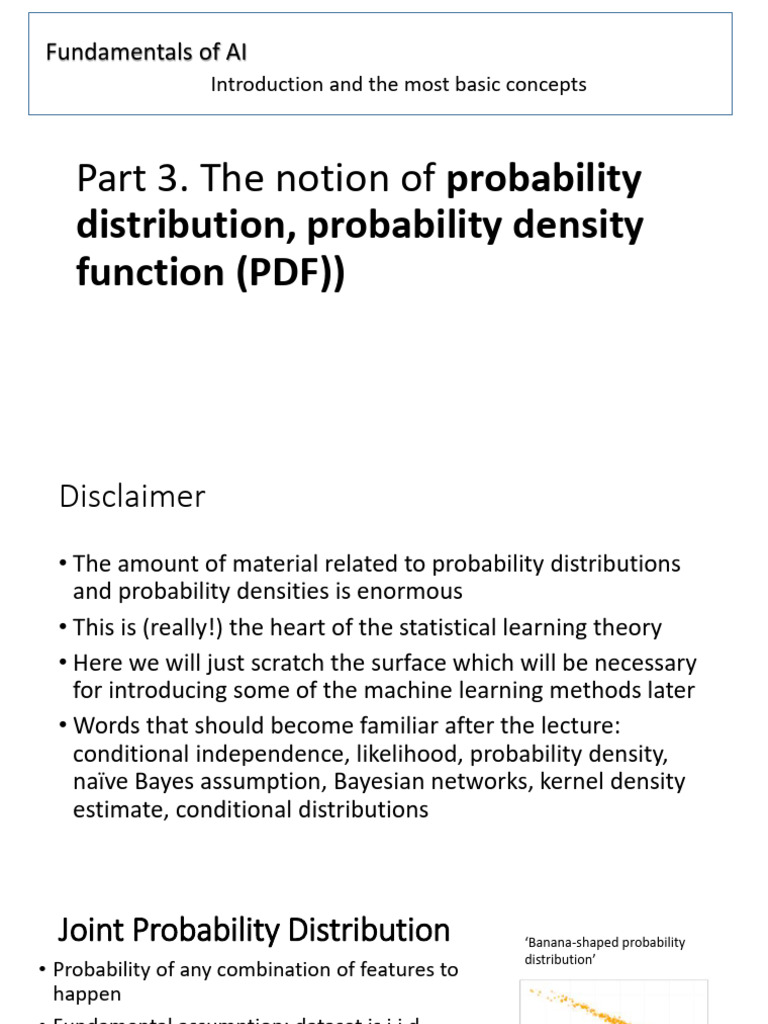 Lecture1 6 ConditionalProbability | PDF | Probability Density Function ...