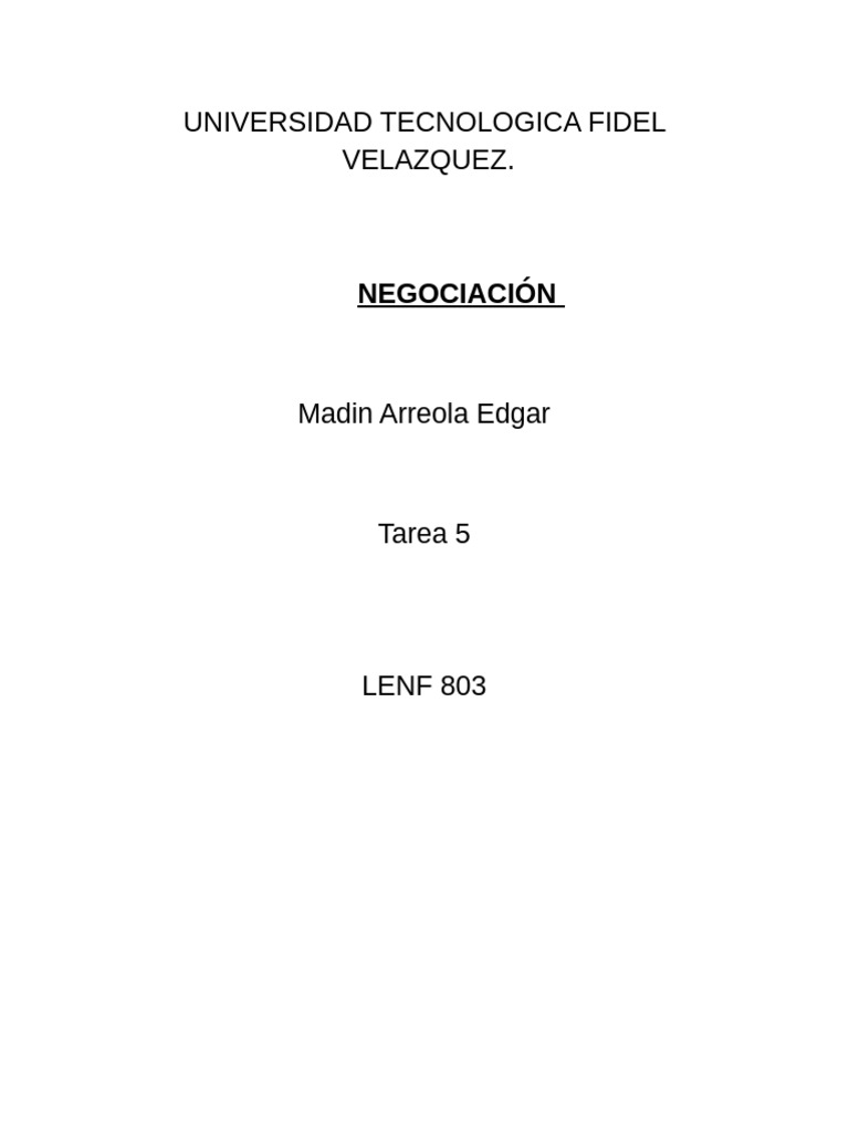 Tarea 05 | PDF | Comunicación | Enfermería