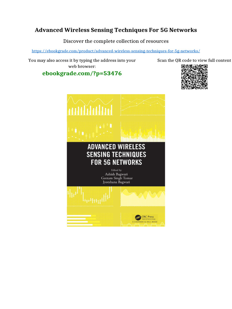 Advanced Wireless Sensing Techniques For 5G Networks Available Any ...