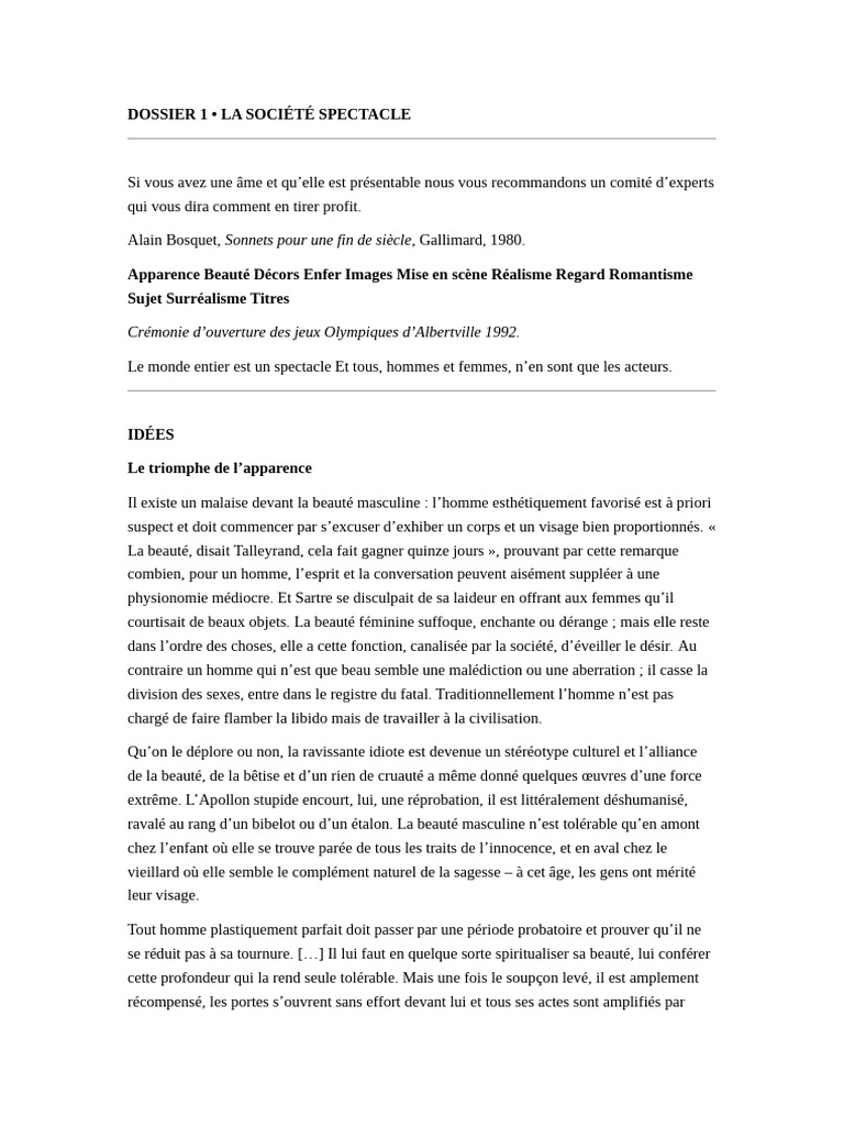 Dossier 1 | PDF