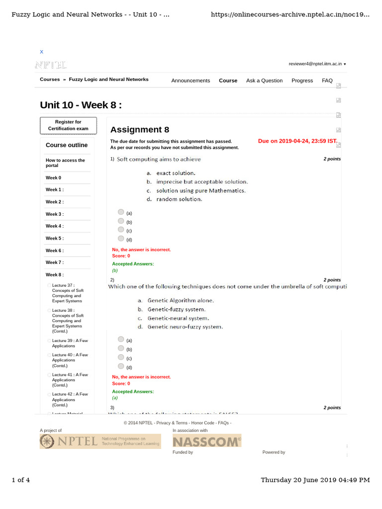 Noc19 Ge07 Assignment9 | PDF