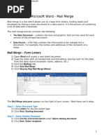 Mail Merge to PDF with Adobe Acrobat | PDF | Microsoft Outlook ...