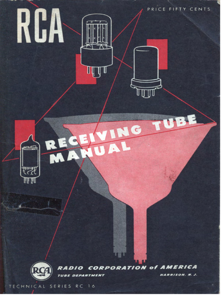 Rca Receiving Tube Manual 1950 | PDF