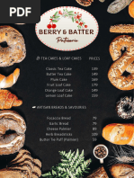 Yochi Frozen Yogurt Menu & Prices | PDF