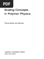 The Theory of Polymer Dynamics | PDF