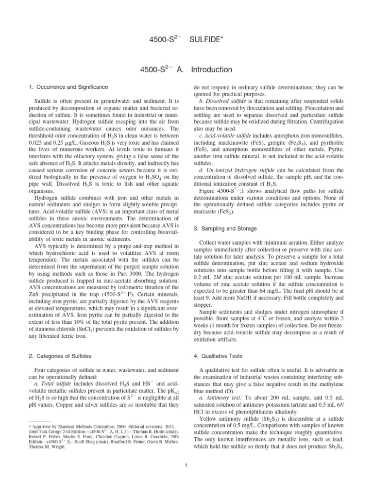 EPA HQ OW 2014 0797 0043 - Content | PDF | Sodium Hydroxide | Titration