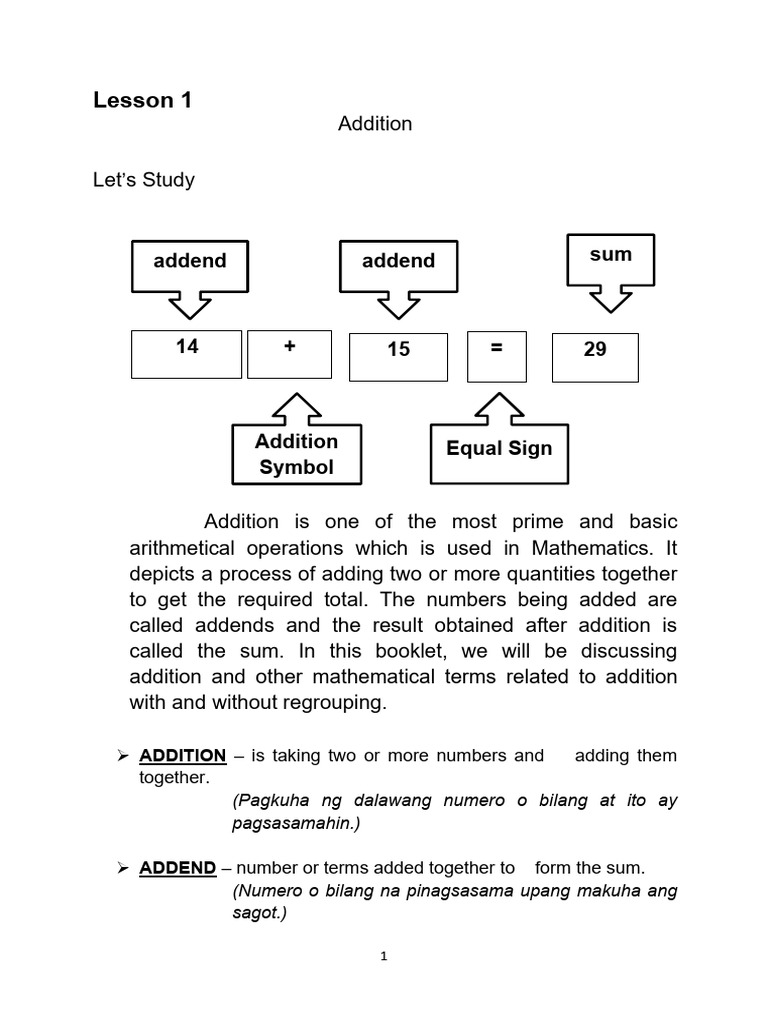 Ks2 Level 2 Math Booklet | PDF | Subtraction | Mathematical Notation